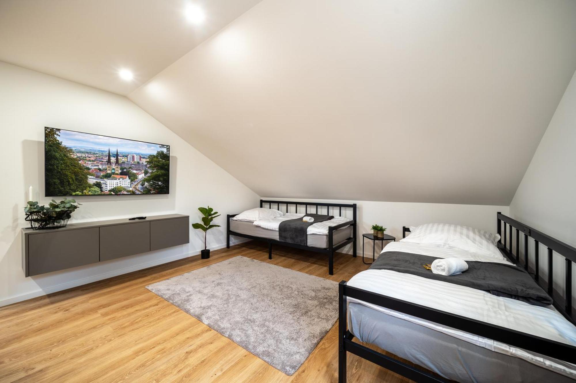 Apartment Milse - Modern. Stylisch Билефельд Экстерьер фото
